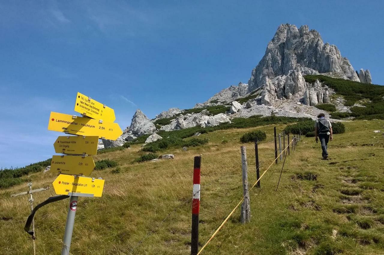 Pool, Pokale, Sauna, Billard, Kirche U. Viel Natur Vordernberg Dış mekan fotoğraf